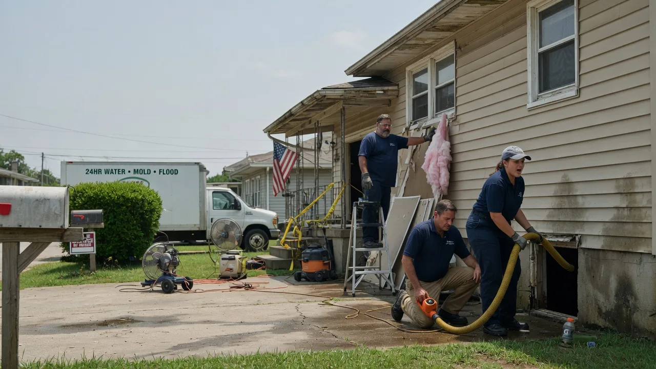 Water Damage Repair in Dana, IN near me